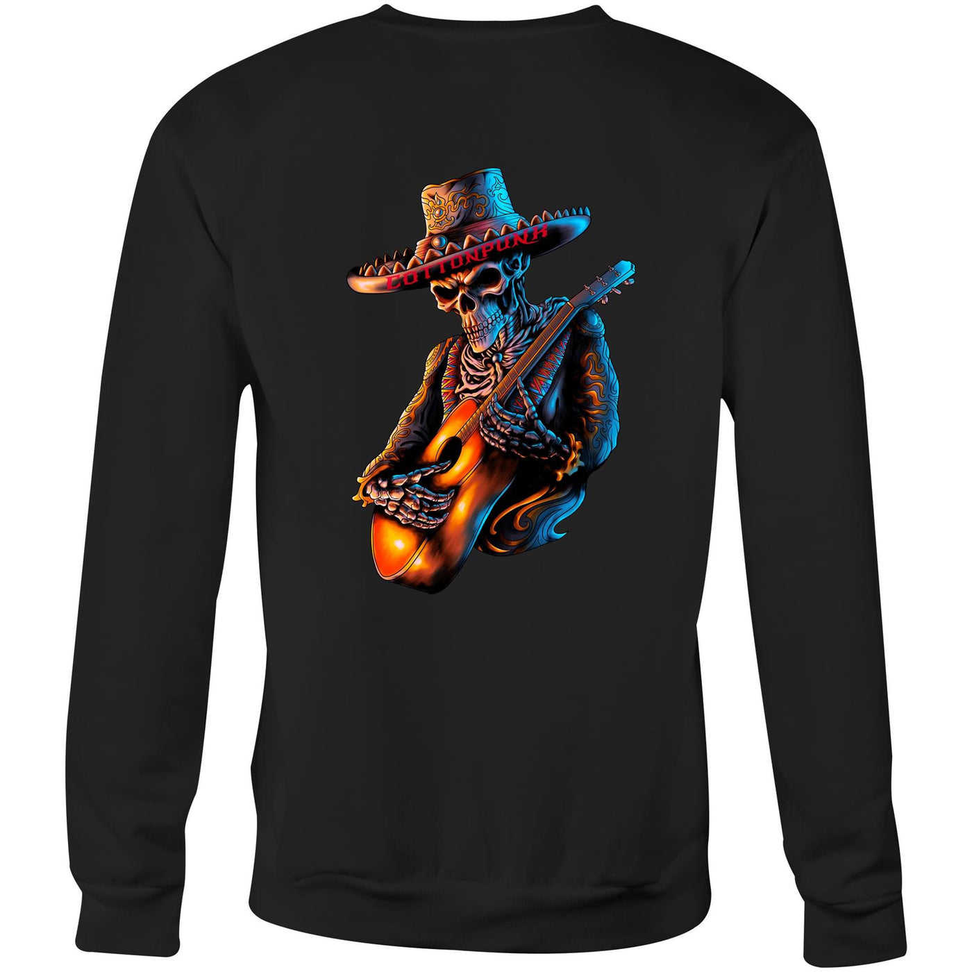 MARIACHI 2 - Mens Sweatshirt - BACK PRINT