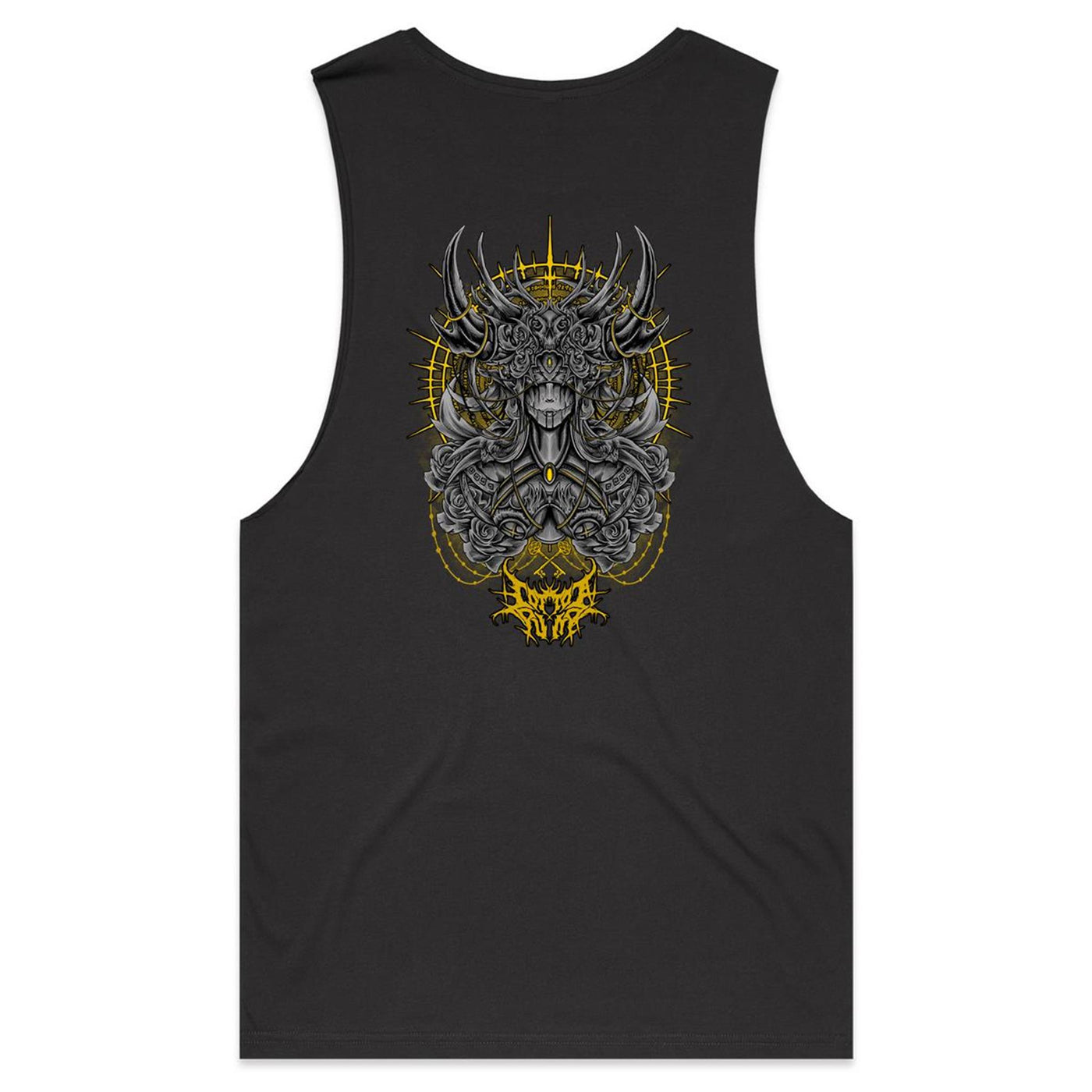 KEYMASTER - Mens Sleeveless T-Shirt - BACK PRINT