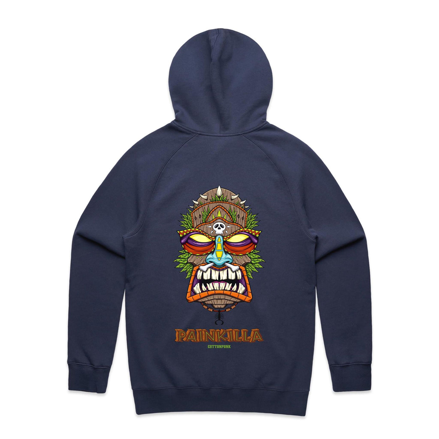 PAINKILLA - Mens Pocket Hoodie - BACK PRINT