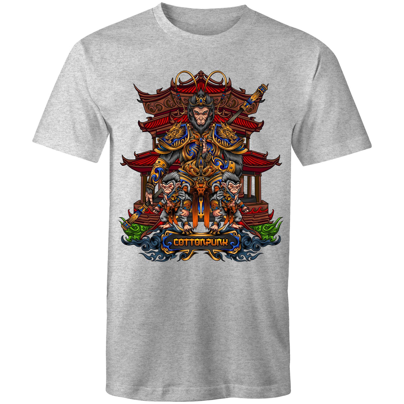 MONKEY KING 2 - Mens T-Shirt - FRONT PRINT