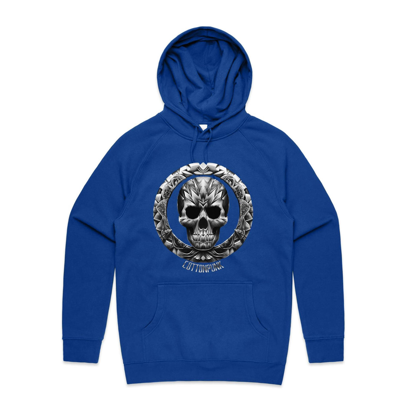 STONE COLD - Mens Pocket Hoodie - FRONT PRINT