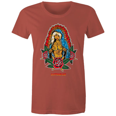 PRAY FOR BETTER TIMES (W) - Womens T-Shirt - FRONT PRINT