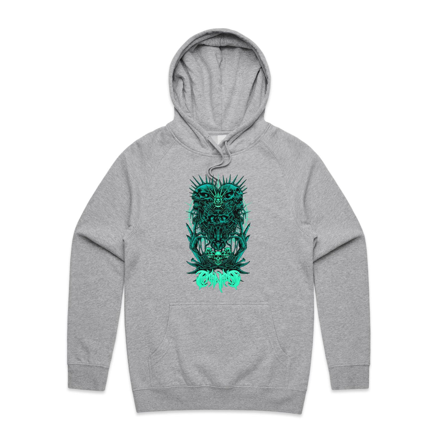 PARANOID II - Mens Pocket Hoodie - FRONT PRINT