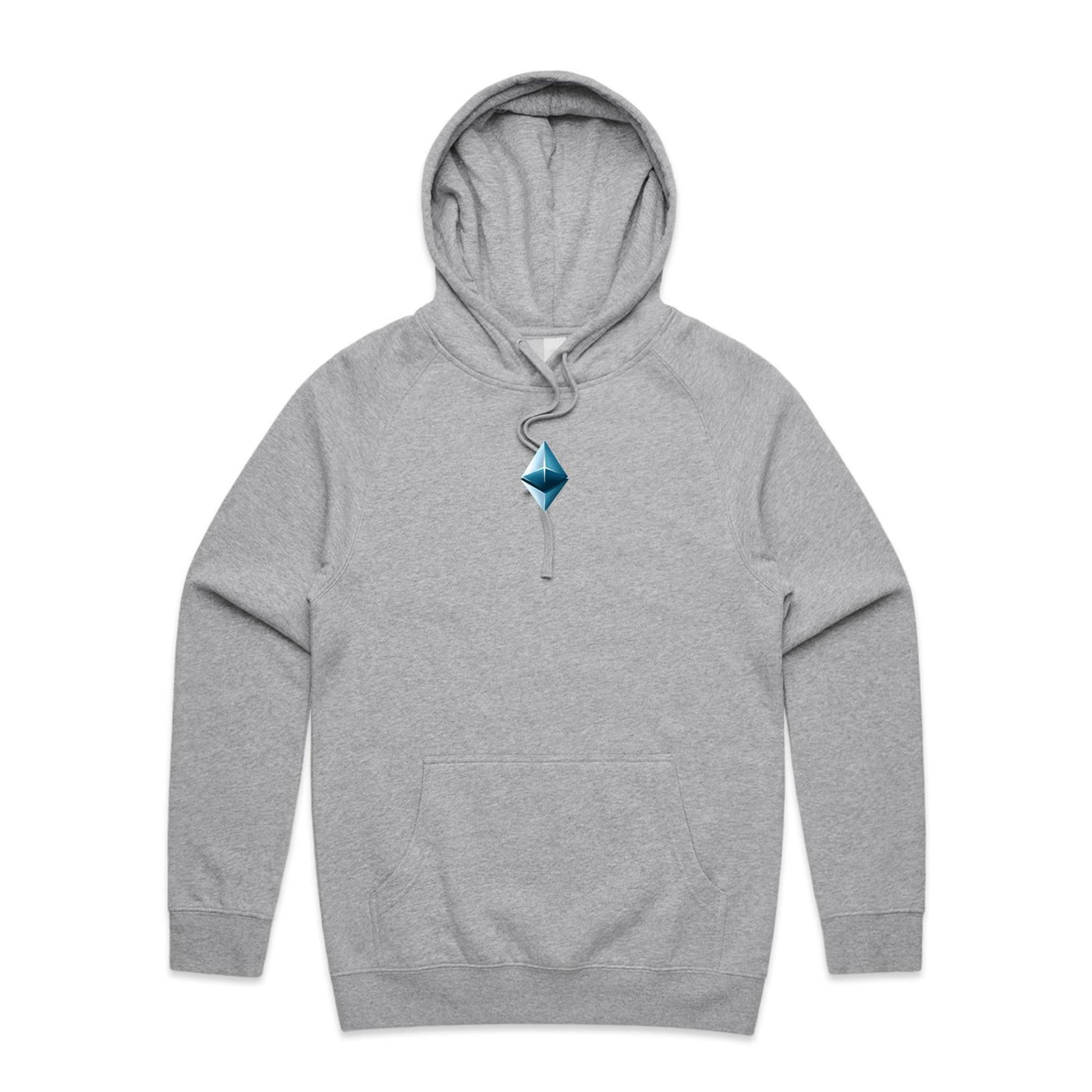 ETHEREUM - Mens Pocket Hoodie - BACK PRINT