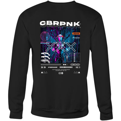 CBRPNK - Mens Sweatshirt - BACK PRINT