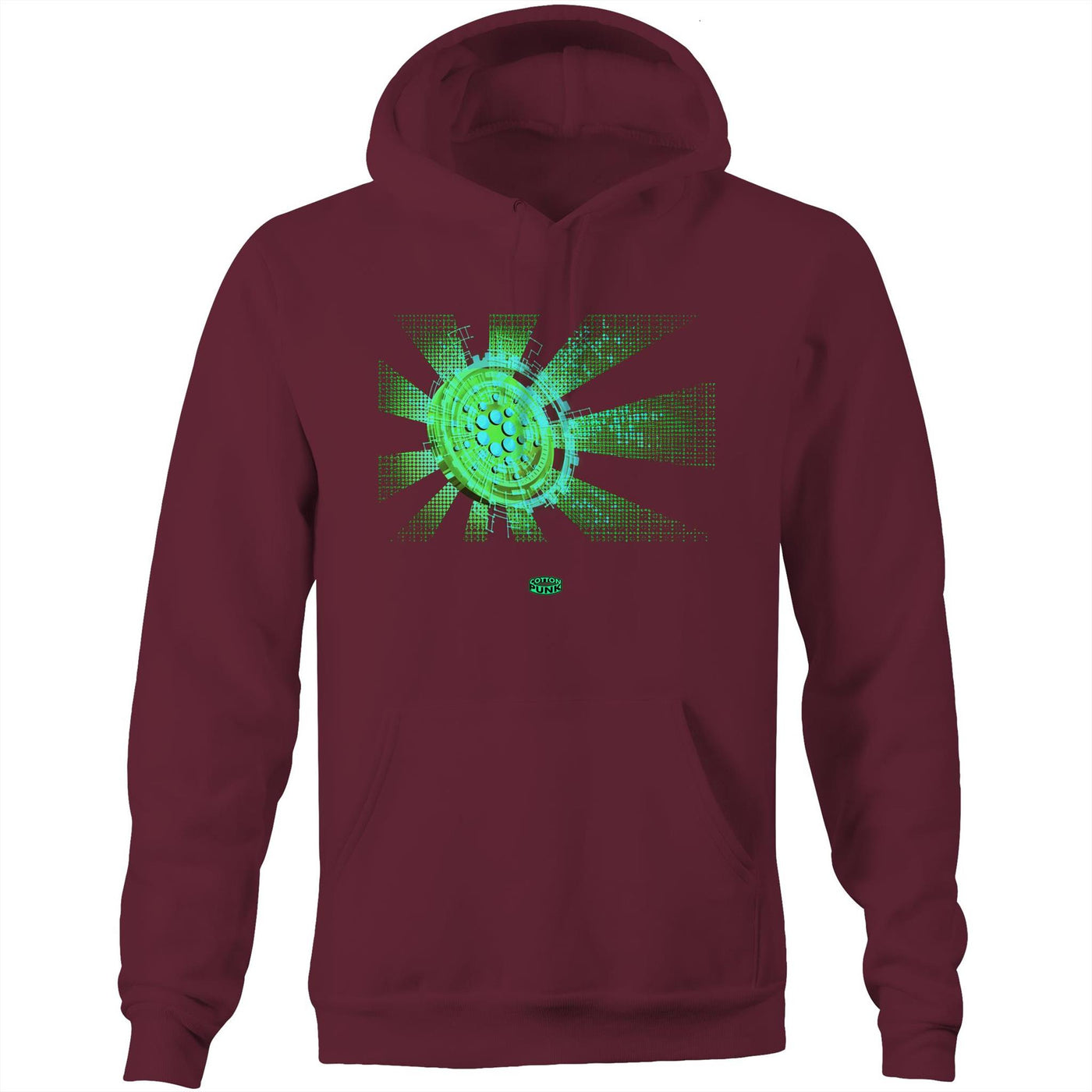 CARDANO III - Mens Pocket Hoodie - FRONT PRINT