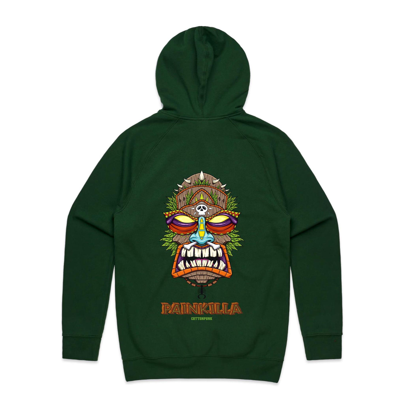 PAINKILLA - Mens Pocket Hoodie - BACK PRINT