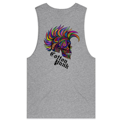 WT PUNK - Mens Sleeveless T-Shirt - BACK PRINT