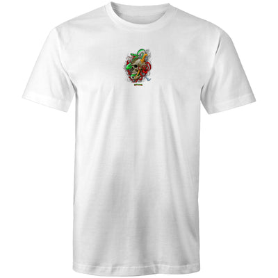 SNAKE (R) - Mens T-Shirt - BACK PRINT