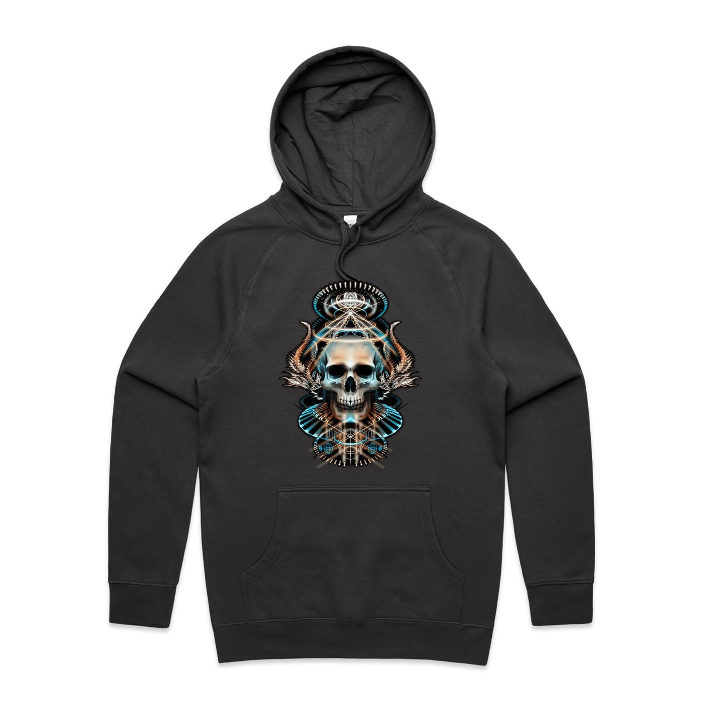 2experiMENTAL - Mens Pocket Hoodie - FRONT PRINT