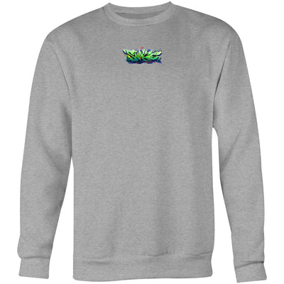 SNAKE - Mens Sweatshirt - BACK PRINT