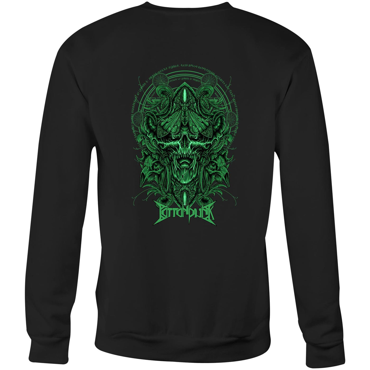 DEATHMOTH II - Mens Sweatshirt - BACK PRINT