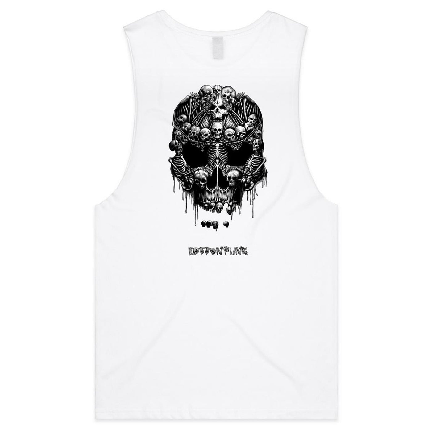 IT'S GETTING DARK - Mens Sleeveless T-Shirt - BACK PRINT