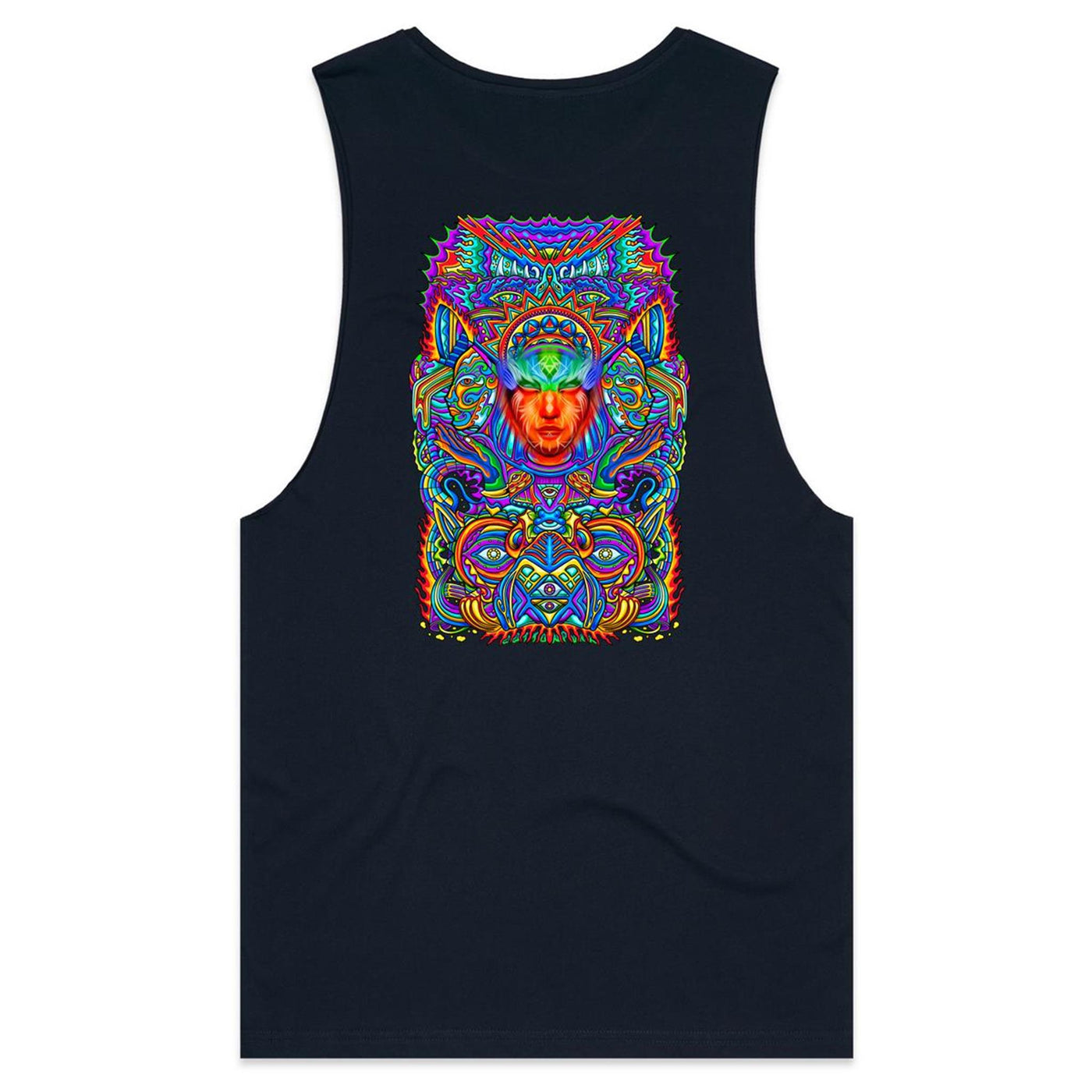 DEATH OF THE EGO - Mens Sleeveless T-Shirt - BACK PRINT