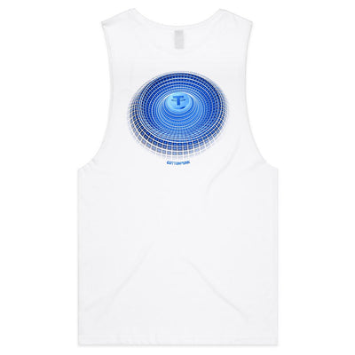 TETHER - Mens Sleeveless T-Shirt - BACK PRINT