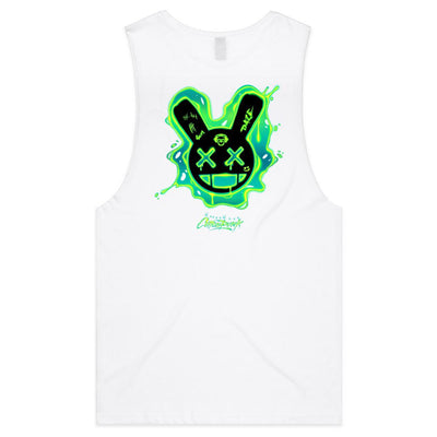 SUNDAZE (G) - Mens Sleeveless T-Shirt - BACK PRINT