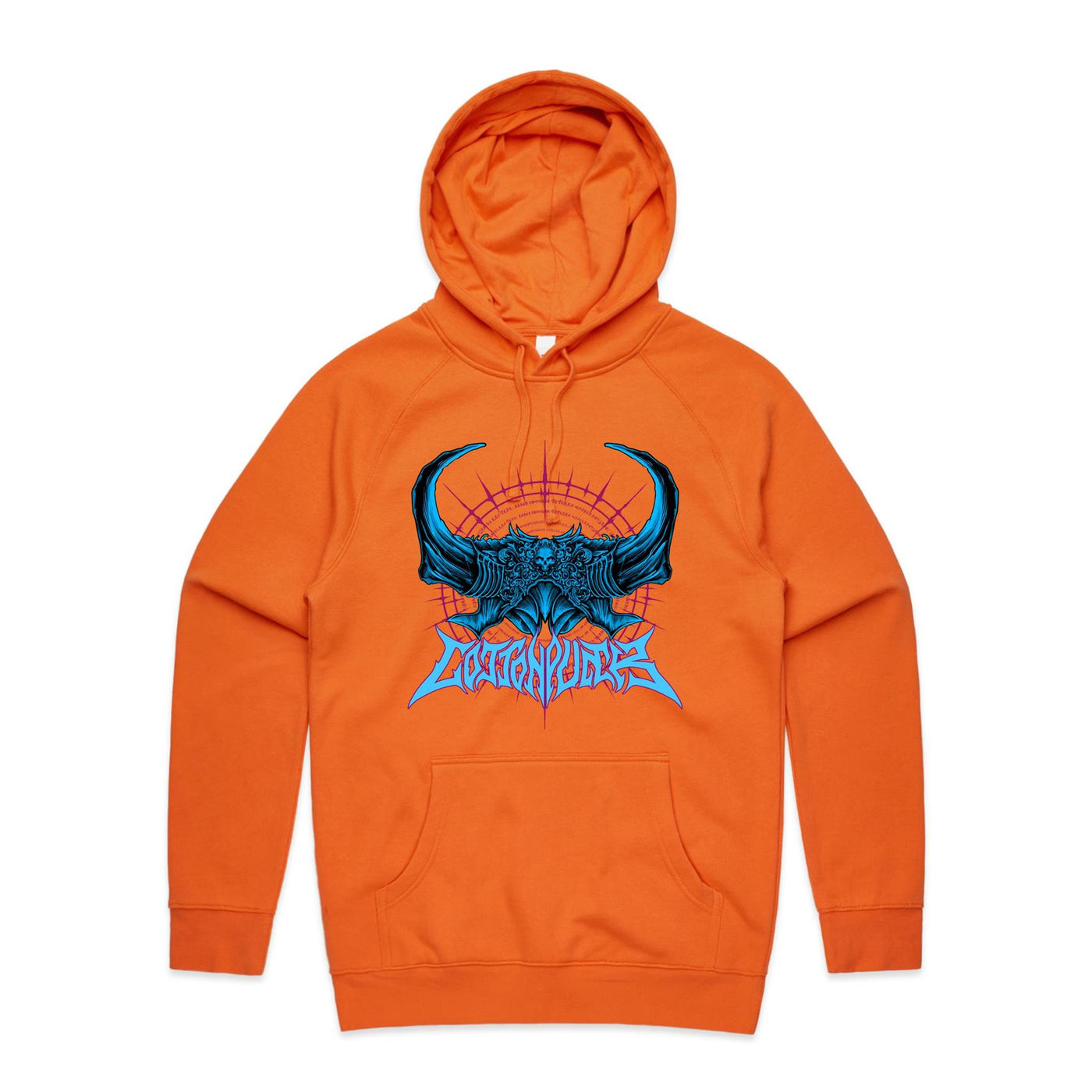 BLACK SPELL II - Mens Pocket Hoodie - FRONT PRINT