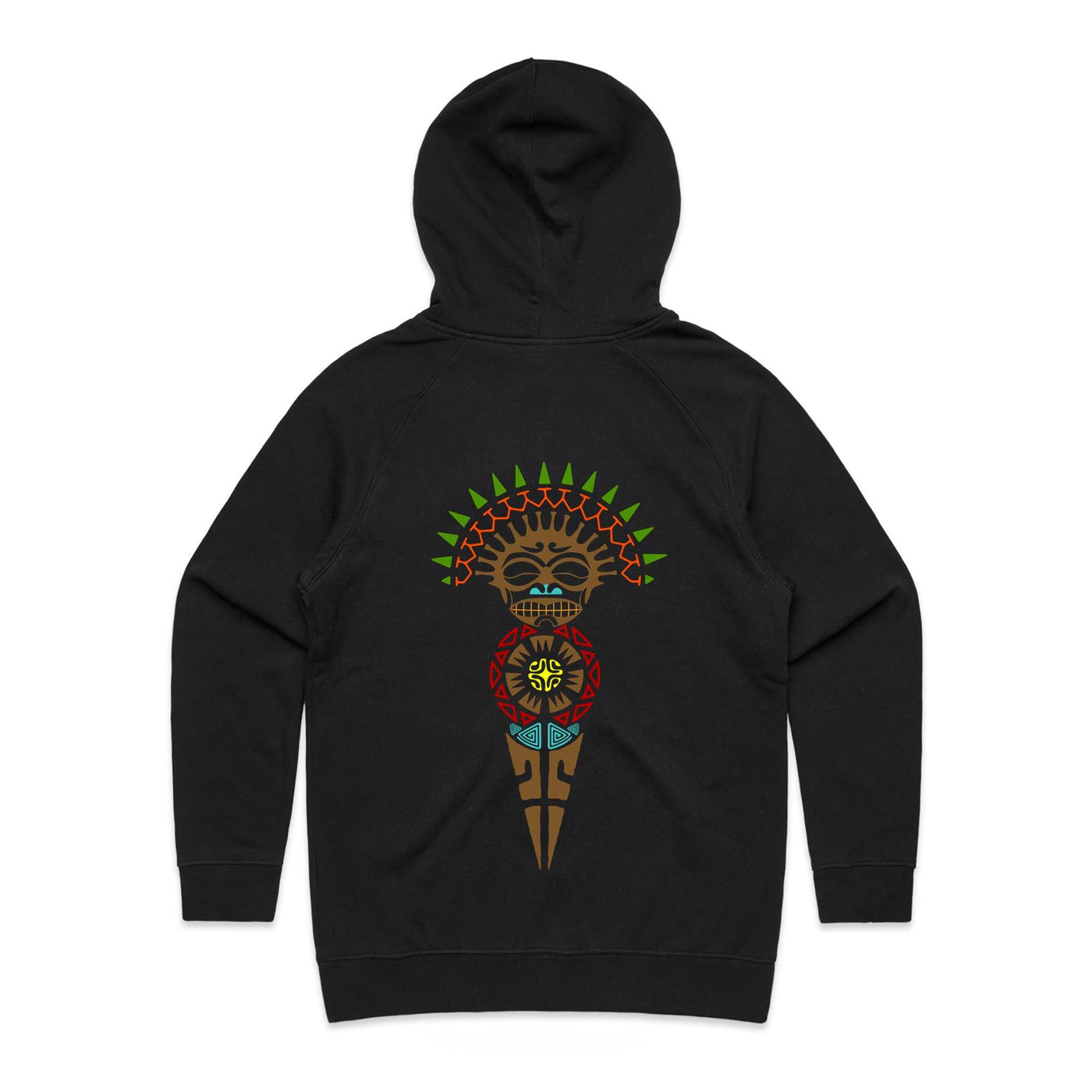 PAINKILLA (W) - Womens Pocket Hoodie - BACK PRINT