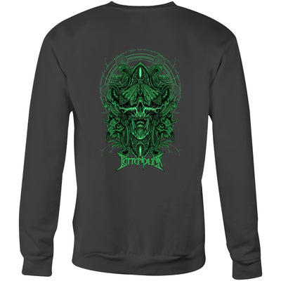 DEATHMOTH II - Mens Sweatshirt - BACK PRINT