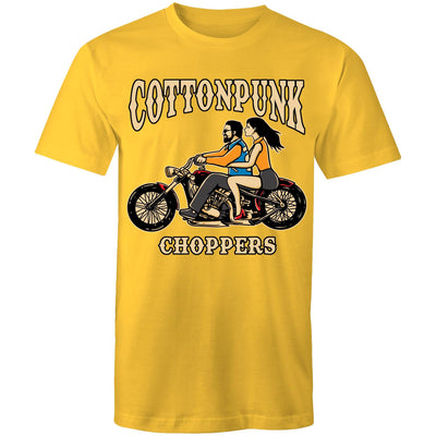 COTTONPUNK CHOPPERS - Mens T-Shirt - FRONT PRINT