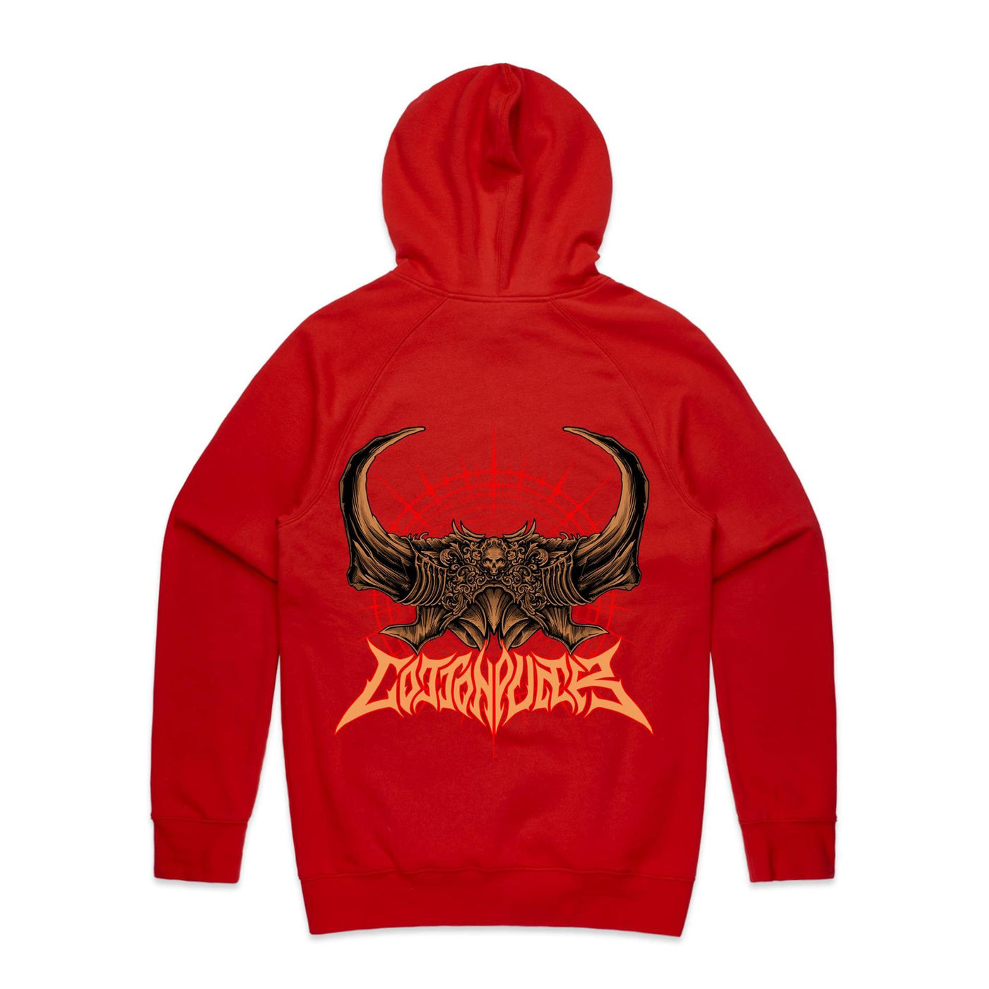 BLACK SPELL IV - Mens Pocket Hoodie - BACK PRINT