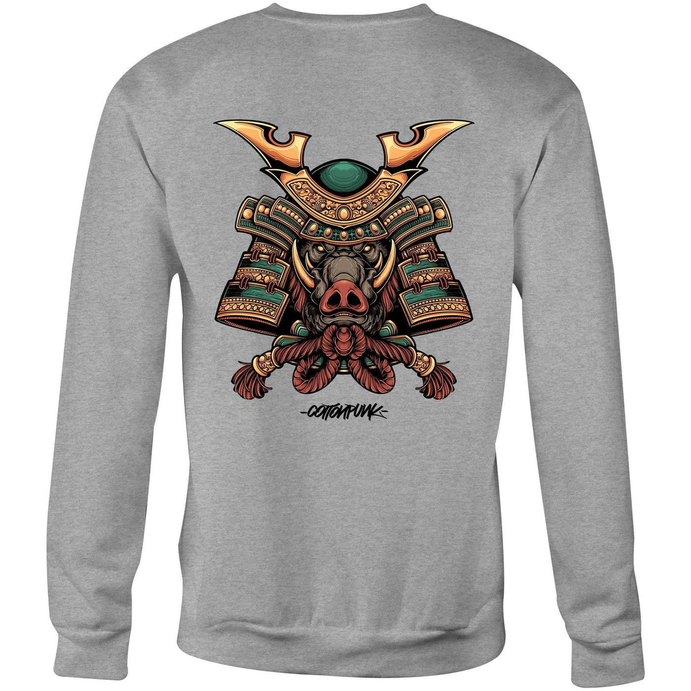 SPIRIT BOAR - Mens Sweatshirt - BACK PRINT