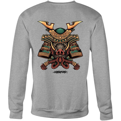 SPIRIT BOAR - Mens Sweatshirt - BACK PRINT