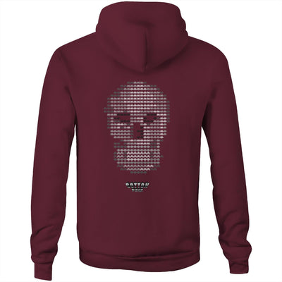 DEATH INVADERS - Mens Pocket Hoodie - BACK PRINT