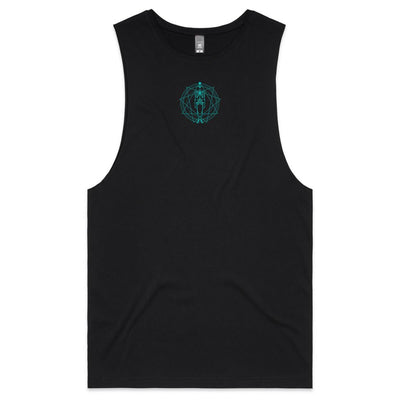 HELLEVATION V - Mens Sleeveless T-Shirt - BACK PRINT