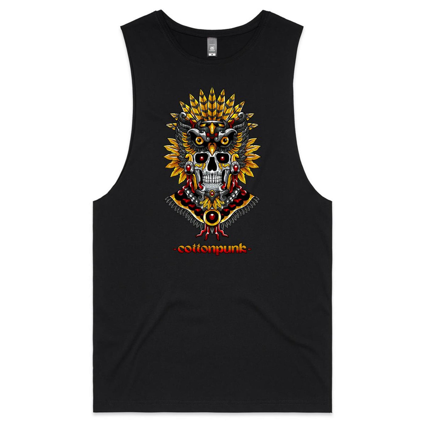 PRAY TO YOUR GODS - Mens Sleeveless T-Shirt - FRONT PRINT