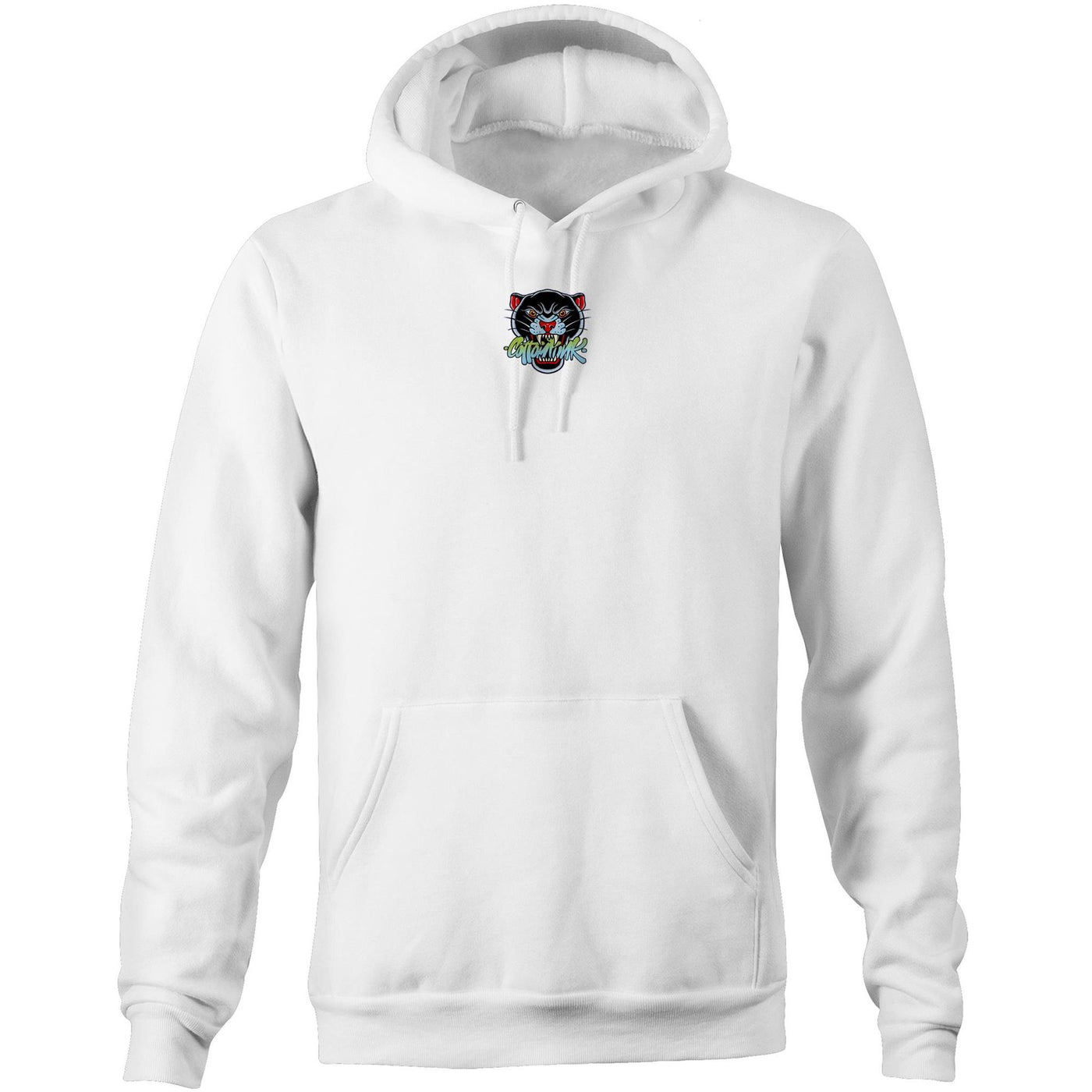 NO REGRETS - Mens Pocket Hoodie - BACK PRINT