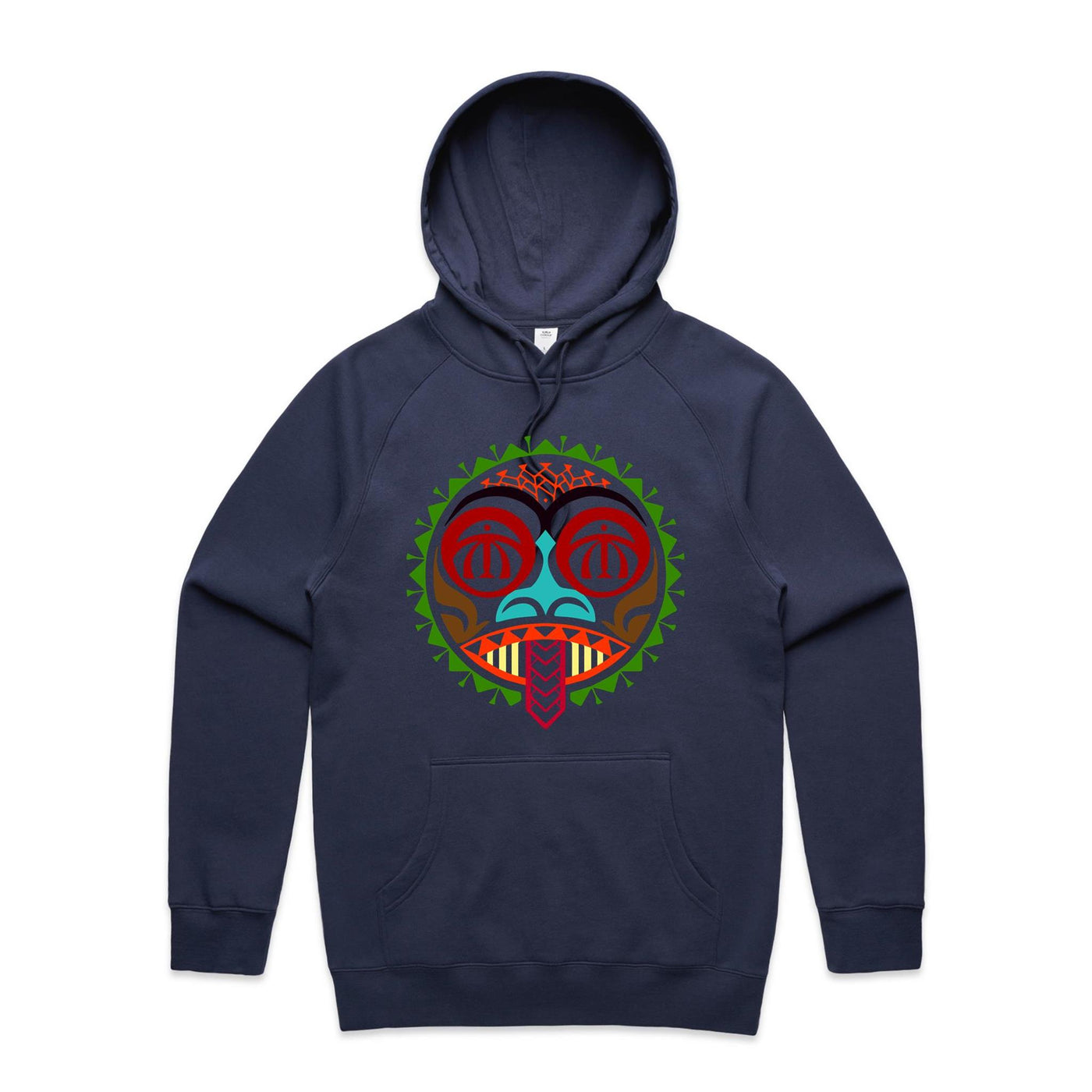 SYCHO (R) - Mens Pocket Hoodie - FRONT PRINT