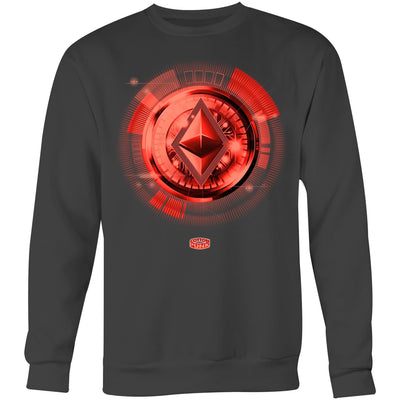 ETHEREUM IV - Mens Sweatshirt - FRONT PRINT