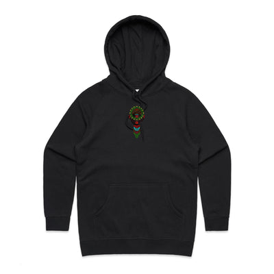 PAINKILLA (W) - Womens Pocket Hoodie - BACK PRINT