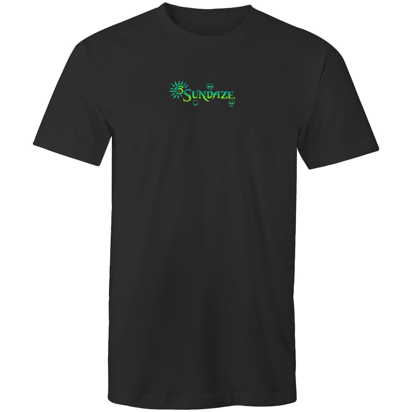 SUNDAZE (G) - Mens T-Shirt - BACK PRINT