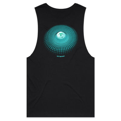 TETHER III - Mens Sleeveless T-Shirt - BACK PRINT