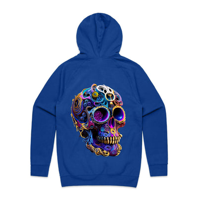 GEARS OF TIME - Mens Pocket Hoodie - BACK PRINT