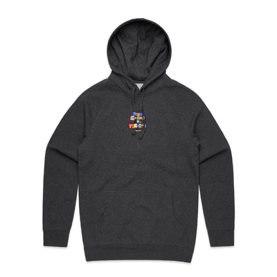 NEED MONEY 4 FERRARI - Mens Pocket Hoodie - BACK PRINT