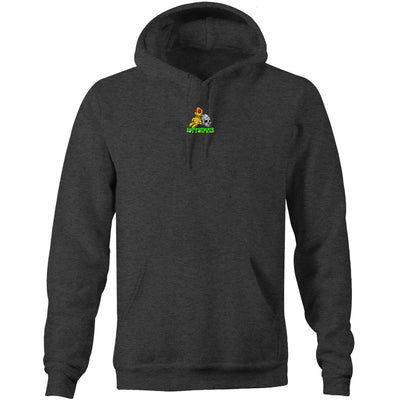 VOODOO MASTER - Mens Pocket Hoodie - BACK PRINT