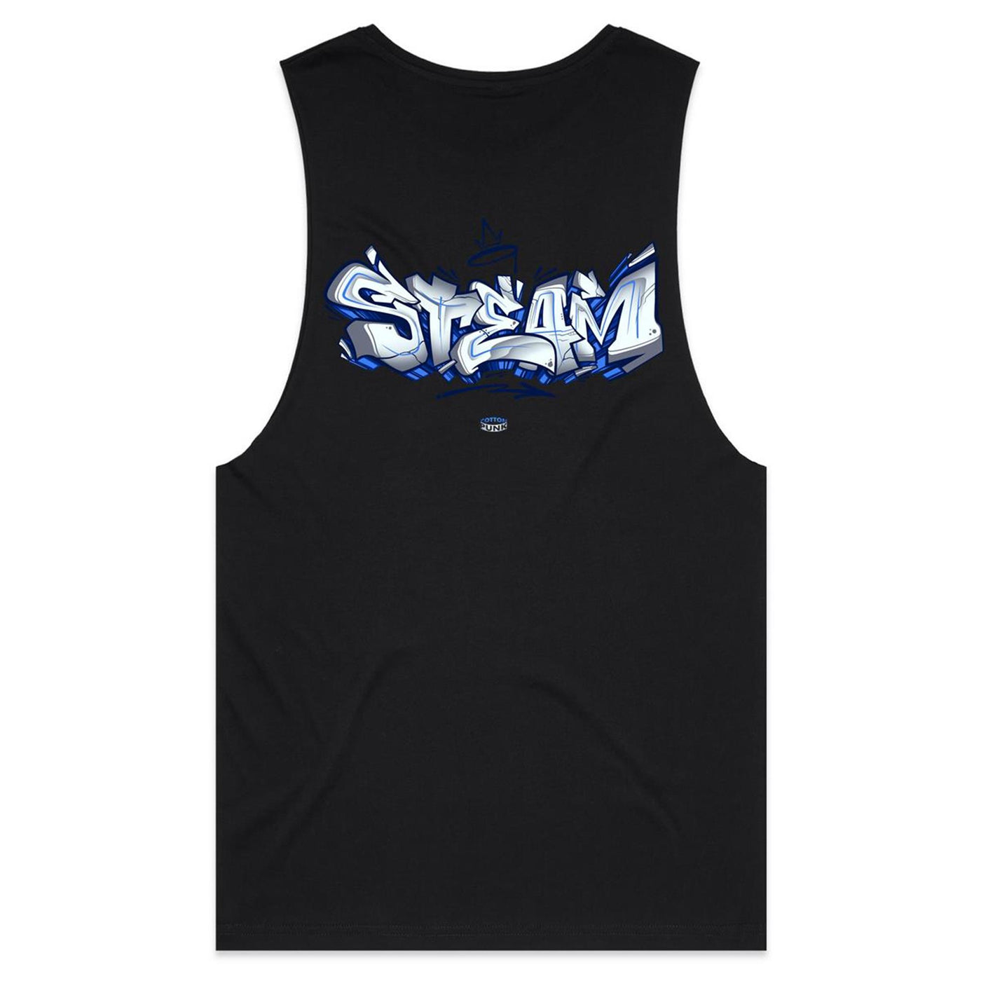 STEAM - Mens Sleeveless T-Shirt BACK PRINT