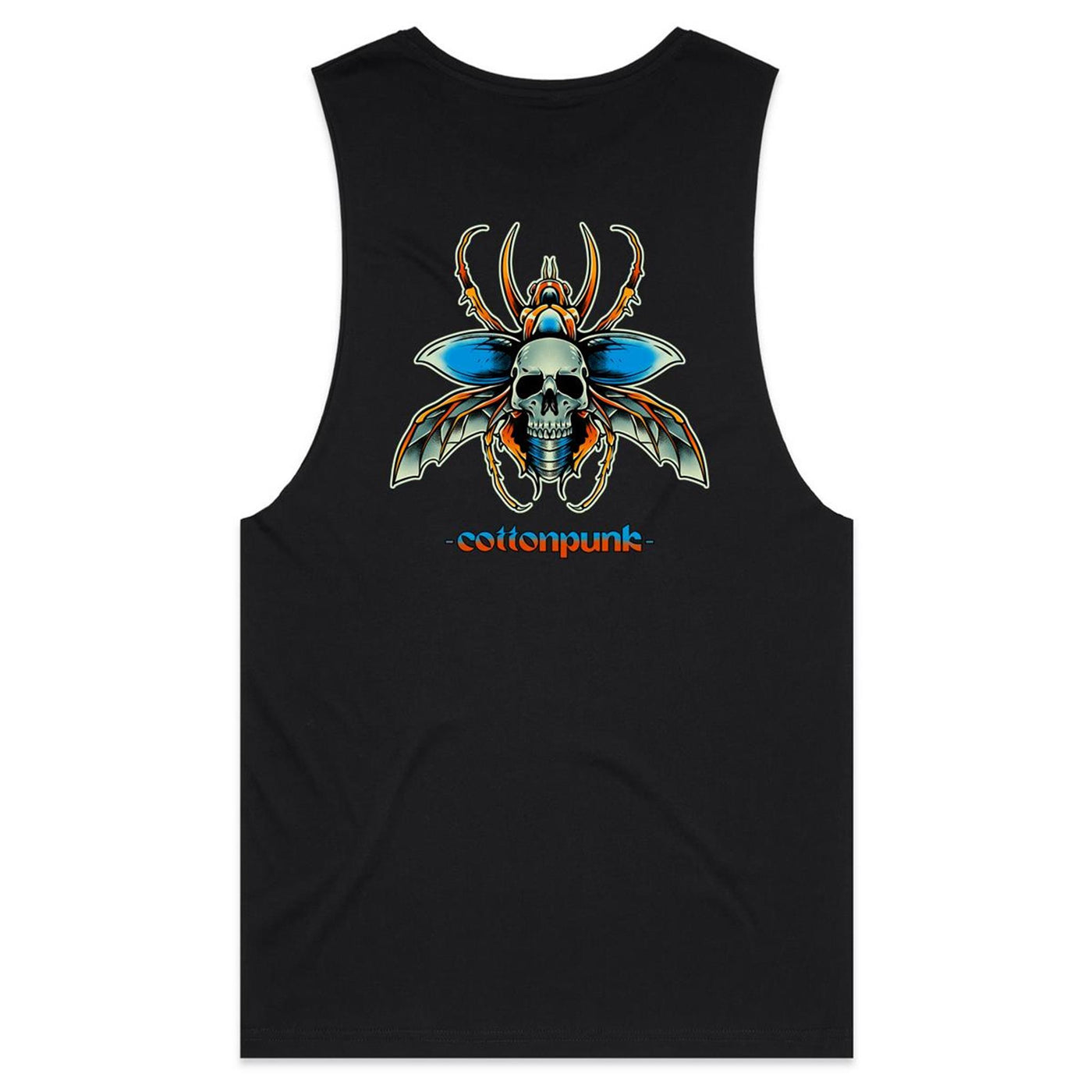 BEETLEJUICE - Mens Sleeveless T-Shirt - BACK PRINT