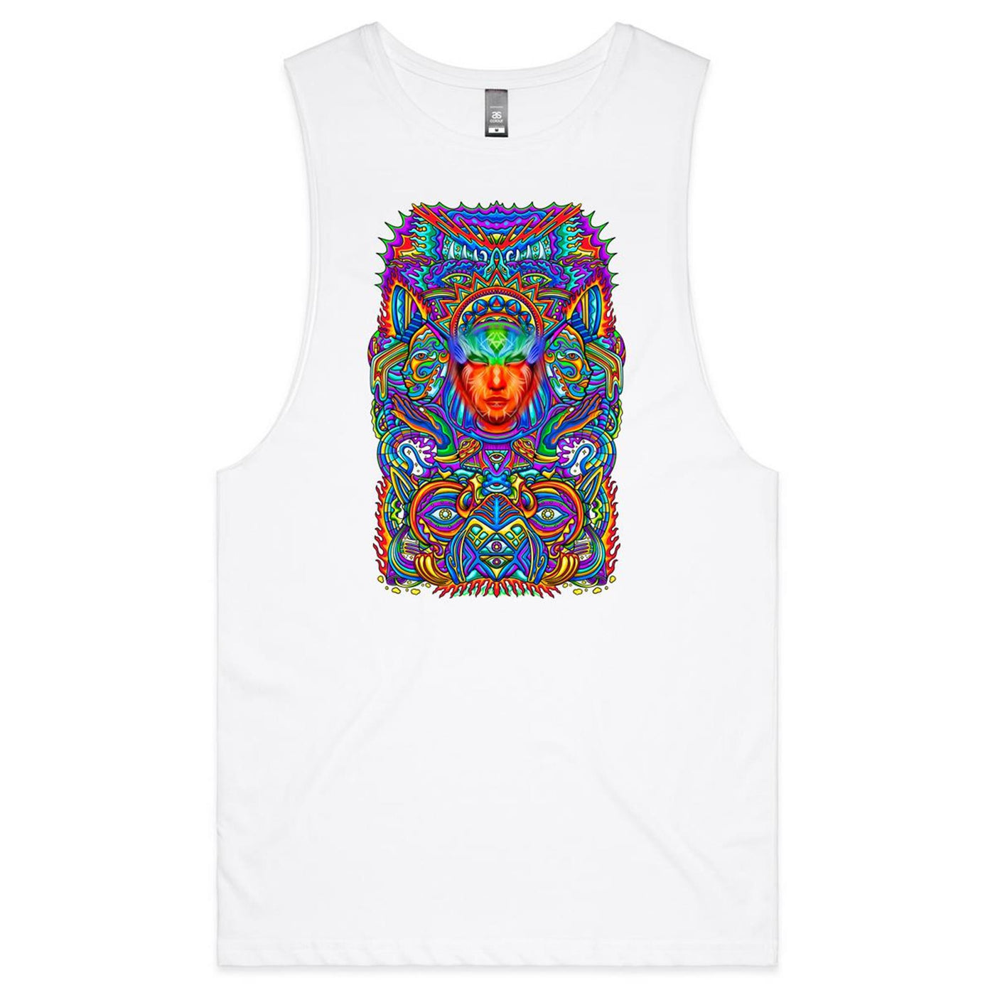 DEATH OF THE EGO - Mens Sleeveless T-Shirt - FRONT PRINT