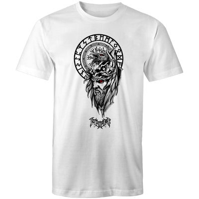 DARK WARRIOR - Mens T-Shirt - FRONT PRINT