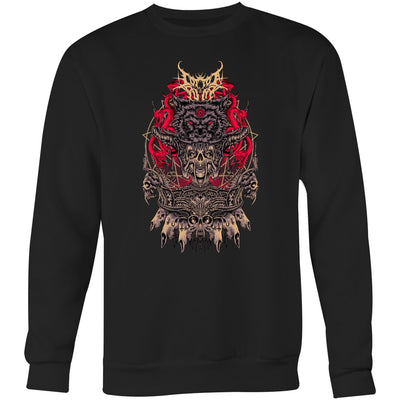 ALMOST HUMAN - Mens Sweatshirt - FRONT PRINT