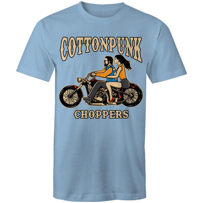 COTTONPUNK CHOPPERS - Mens T-Shirt - FRONT PRINT