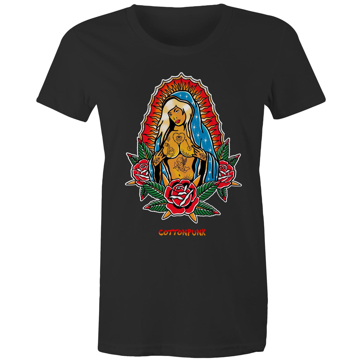 PRAY FOR BETTER TIMES (W) - Womens T-Shirt - FRONT PRINT