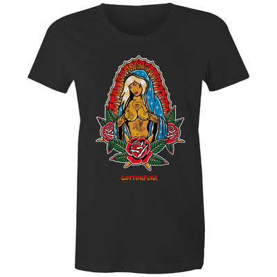 PRAY FOR BETTER TIMES (W) - Womens T-Shirt - FRONT PRINT