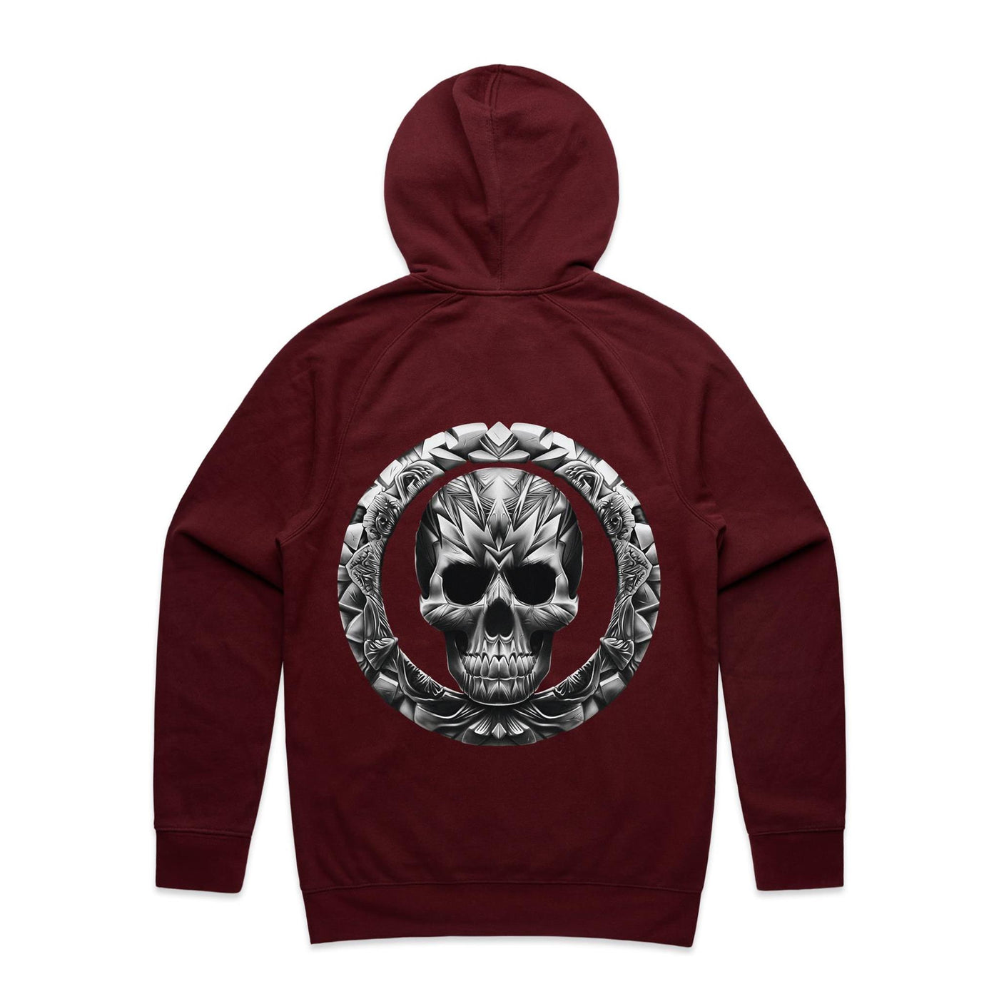 STONE COLD - Mens Pocket Hoodie - BACK PRINT