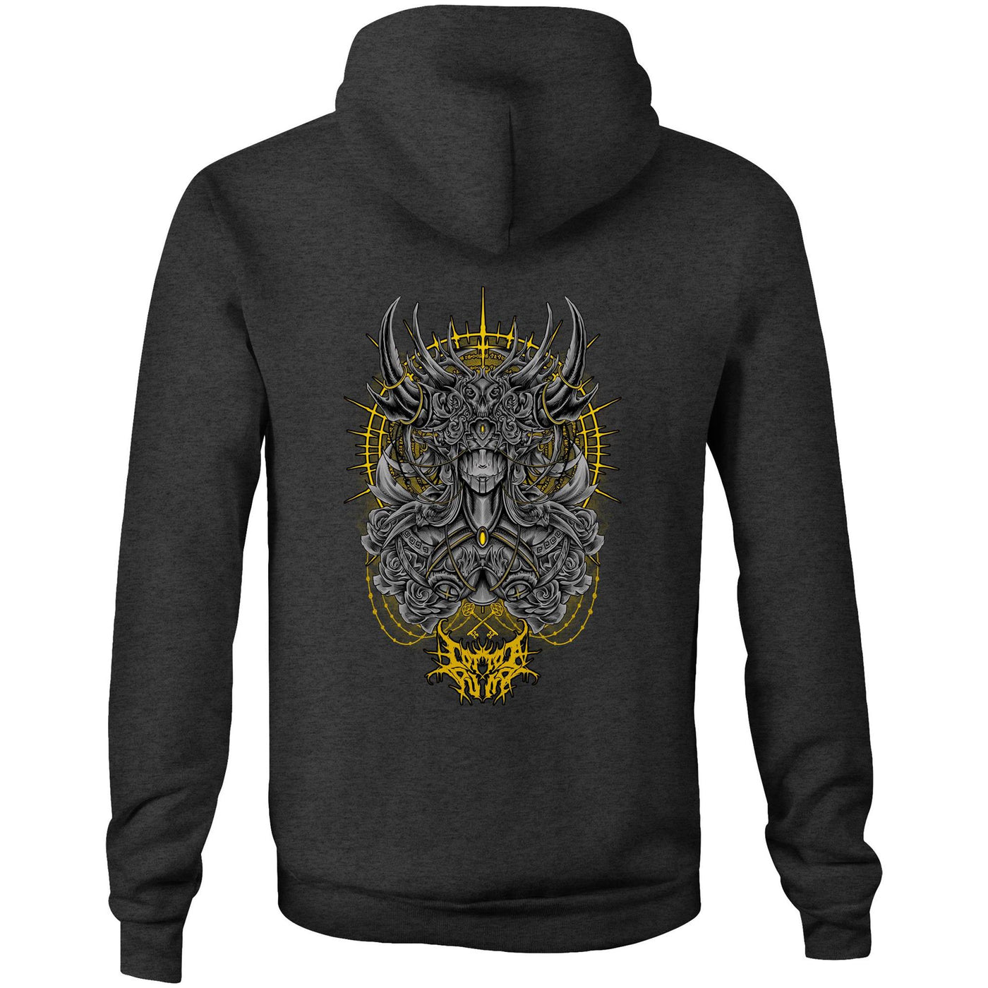 KEYMASTER - Mens Pocket Hoodie - BACK PRINT