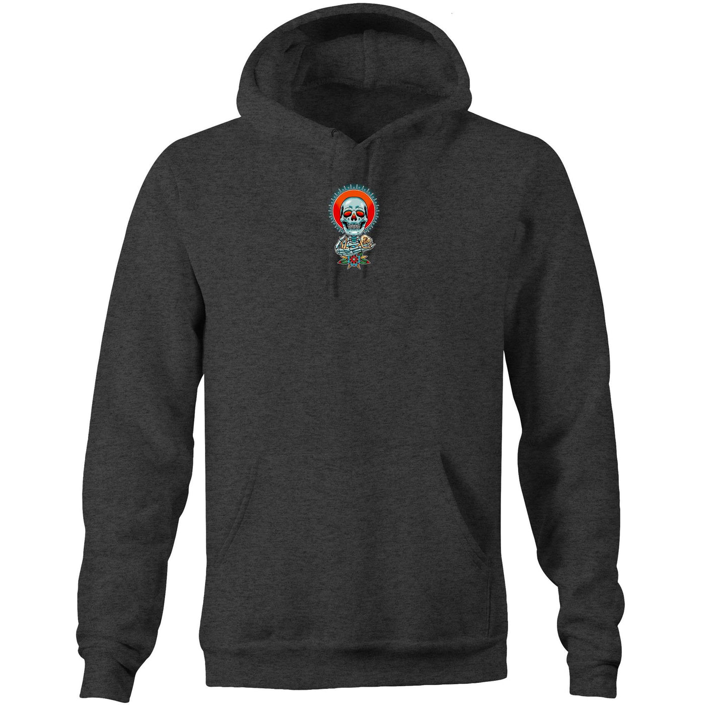 NEVER R.I.P - Mens Pocket Hoodie - BACK PRINT